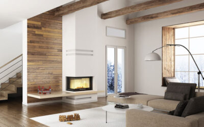 Will a mantelpiece fireplace heat a house?