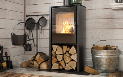 Novelty! Freestanding fireplaces