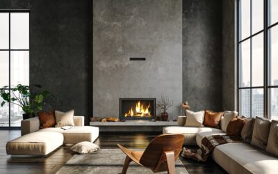 Fireplace in a modern interior - how to add charm to the space