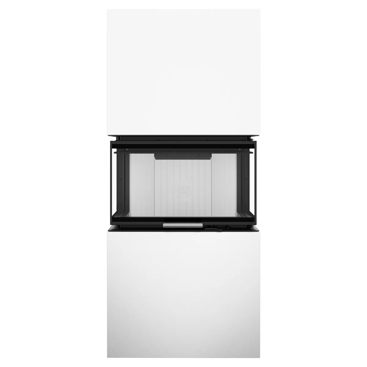 ALBERO AL9C.HD BOX is a modern white refrigerator with an open front-facing door, an empty central compartment, a horizontal partition and a clean, minimalist design. ALBERO AL9C.HD BOX is a modern white refrigerator with an open front-facing door, an empty central compartment, a horizontal partition and a clean, minimalist design.